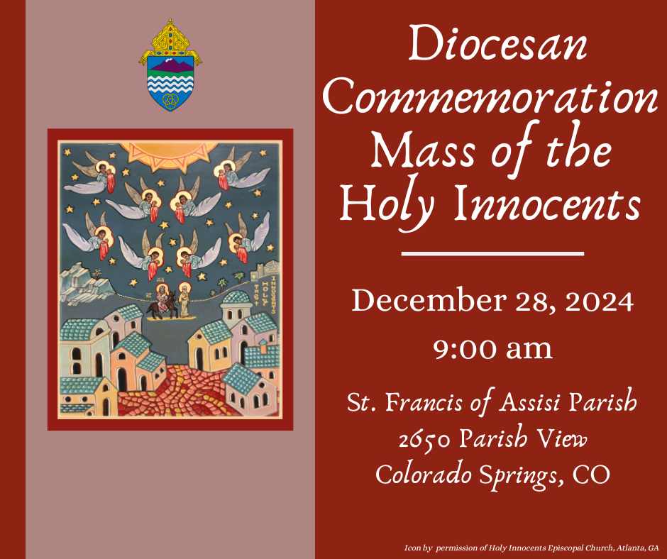 Diocesan Commemoration Mass of the Holy Innocents